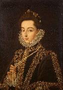 Alonso Sanchez Coello Portrait of the Infanta Catalina Micaela
